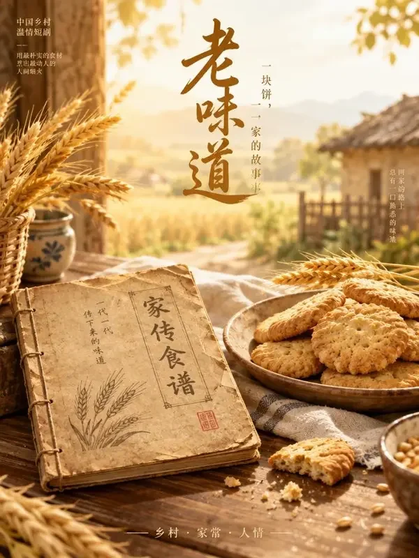 奶奶的麦香秘方 封面 - AI在线短剧