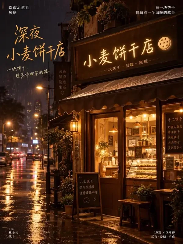 深夜饼干食堂 封面 - AI在线短剧