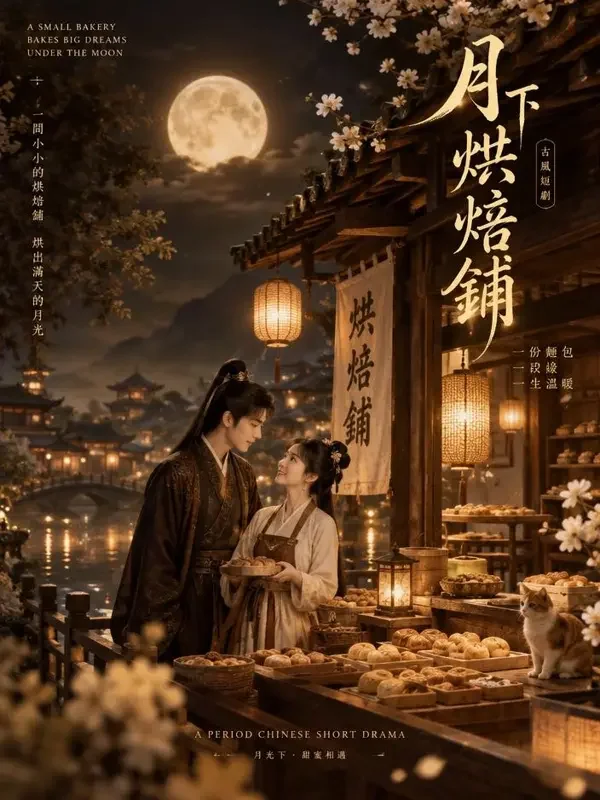 月下烘焙坊 封面 - AI在线短剧